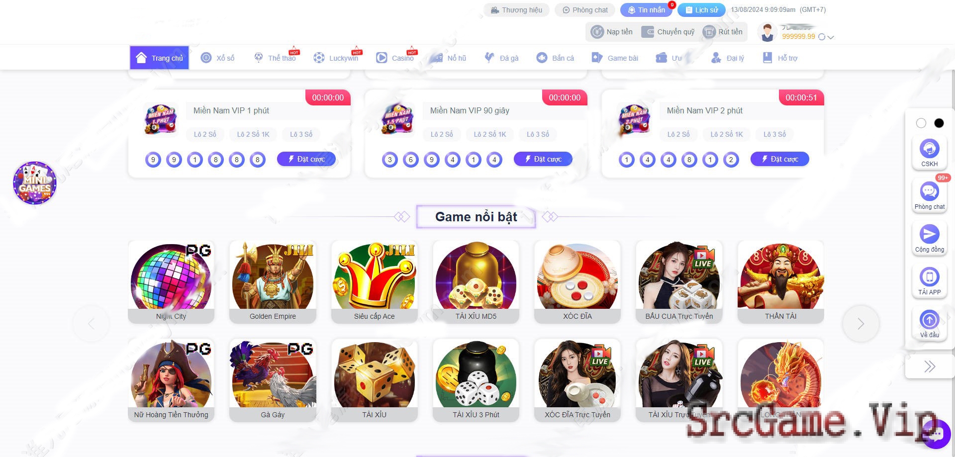 Mã nguồn cá cược Casino live , api key kết nối Phiên bản PC/H5 tiếng việt