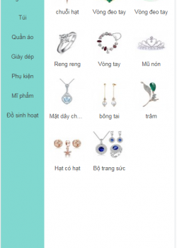 Mã nguồn shopping tiffany phiên bản tiếng việt